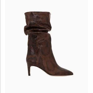 Paris Texas Python Scrunchy Boots